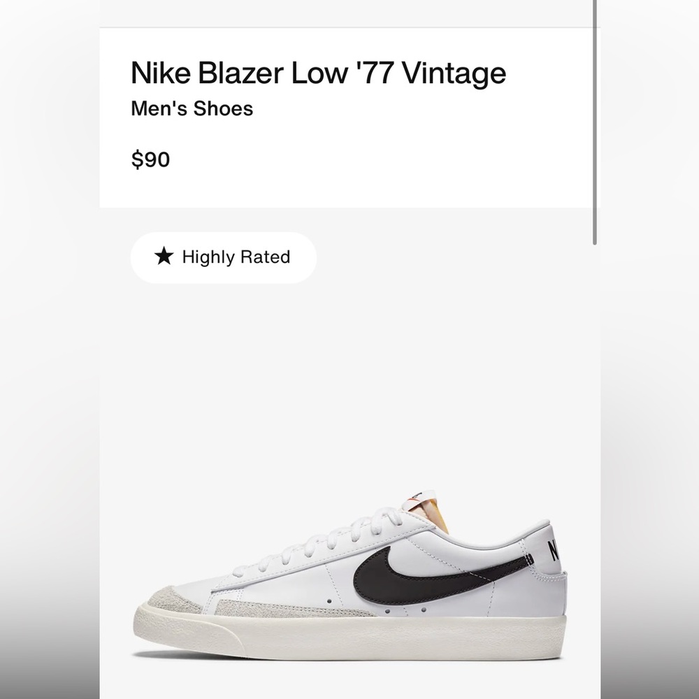 Nike Blazer Low '77 Vintage |